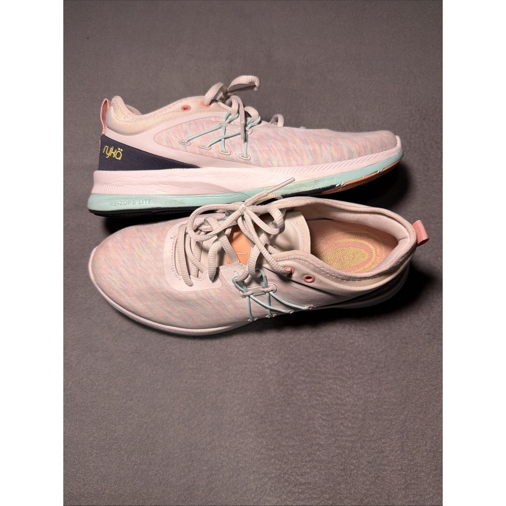 Ryka Women's Dynamic Pro Running Shoe Grey/Multi Size 8 US / 38 EURO GREAT